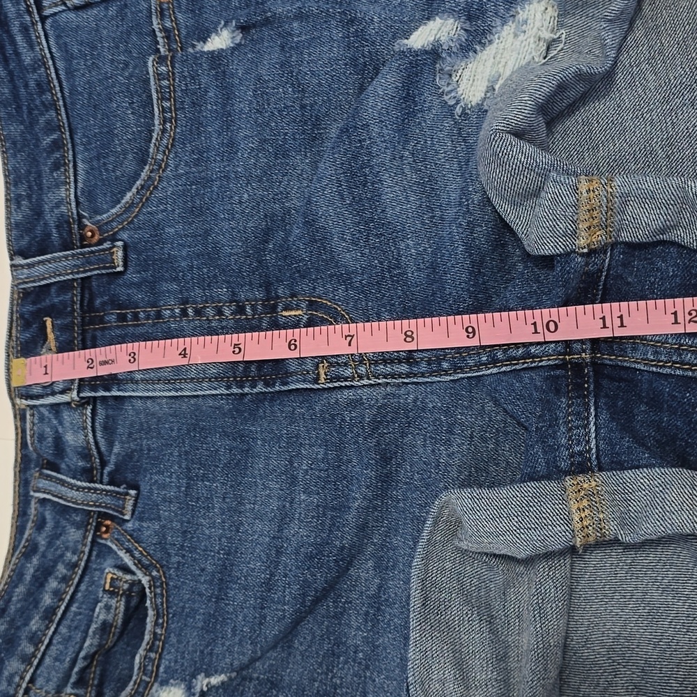 Old Navy High-Rise OG Straight Denim Blue Women's Shorts/ Size 6 - Picture 10 of 10